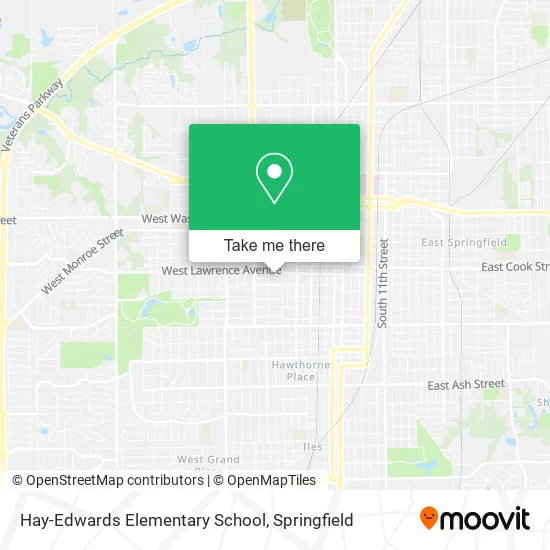 Mapa de Hay-Edwards Elementary School