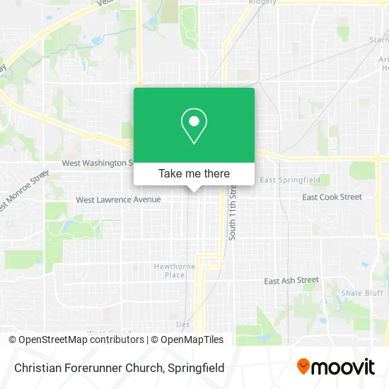 Mapa de Christian Forerunner Church