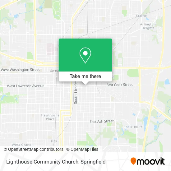 Mapa de Lighthouse Community Church