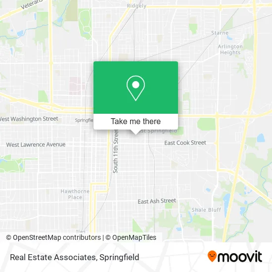 Real Estate Associates map
