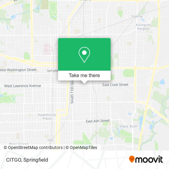 CITGO map