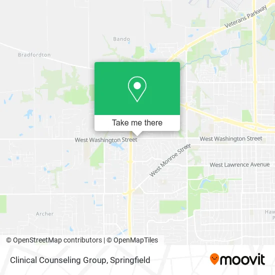 Clinical Counseling Group map