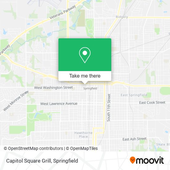 Mapa de Capitol Square Grill