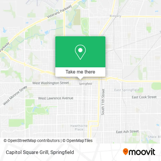 Mapa de Capitol Square Grill