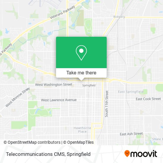 Telecommunications CMS map