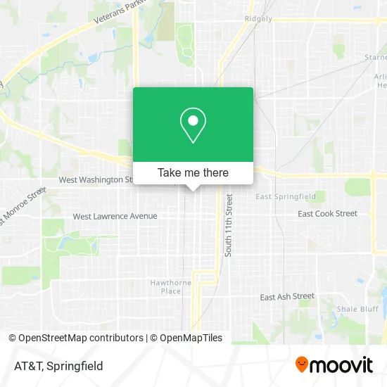 AT&T map