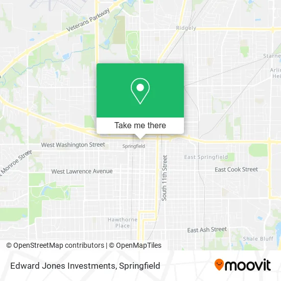 Edward Jones Investments map