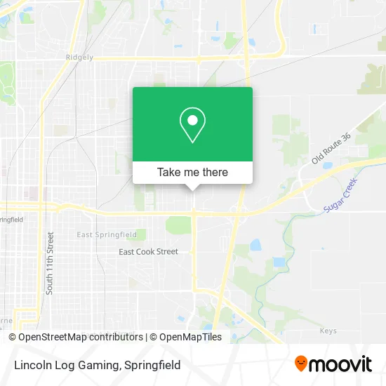 Lincoln Log Gaming map