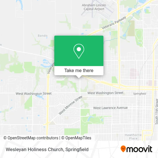 Wesleyan Holiness Church map