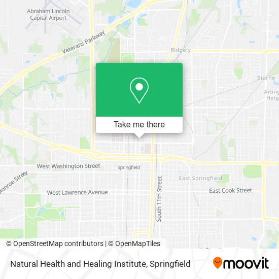 Natural Health and Healing Institute map