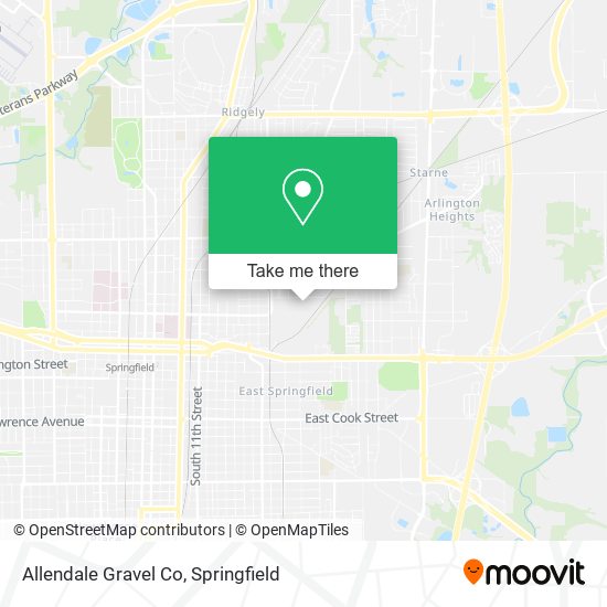 Mapa de Allendale Gravel Co