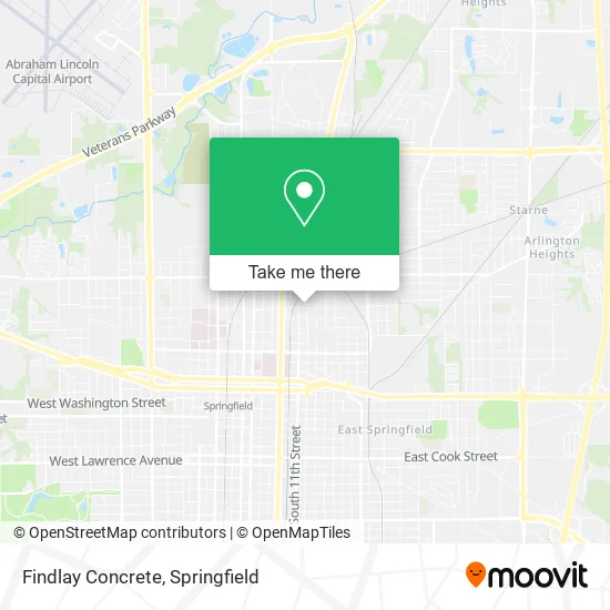 Mapa de Findlay Concrete