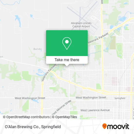 Mapa de O'Alan Brewing Co.