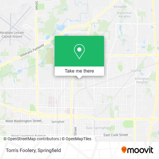 Mapa de Tom's Foolery