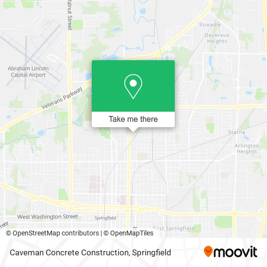 Mapa de Caveman Concrete Construction