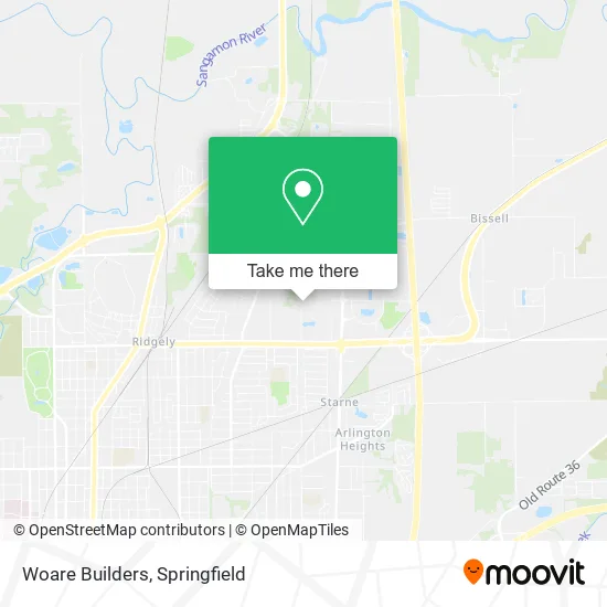 Mapa de Woare Builders