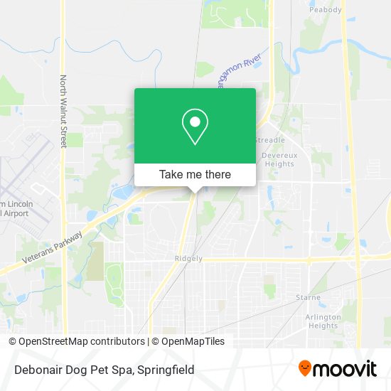 Mapa de Debonair Dog Pet Spa