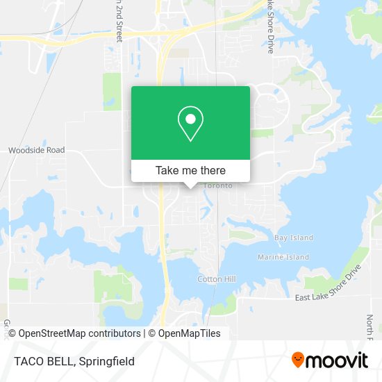 TACO BELL map