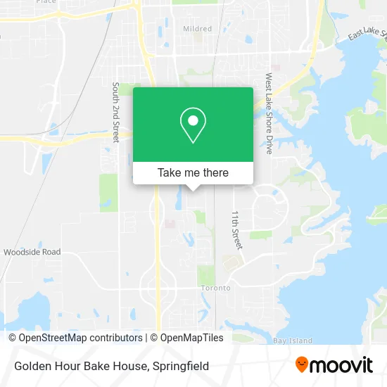 Golden Hour Bake House map