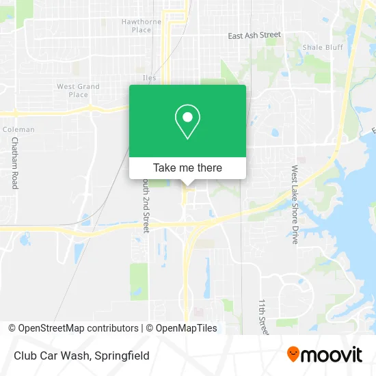 Mapa de Club Car Wash