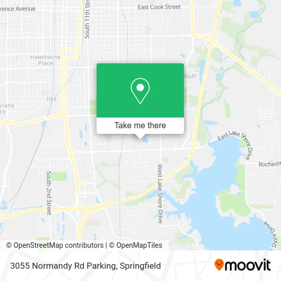 3055 Normandy Rd Parking map