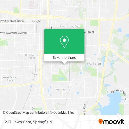 217 Lawn Care map