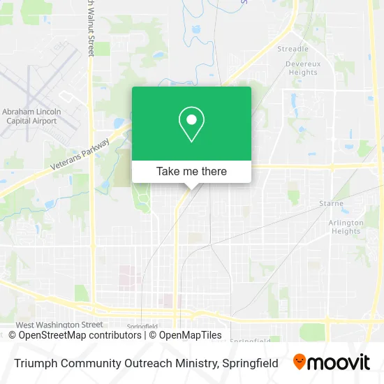 Mapa de Triumph Community Outreach Ministry