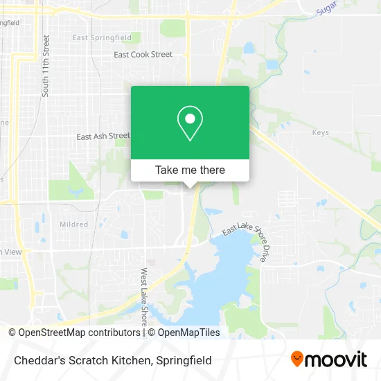 Cheddar's Scratch Kitchen map