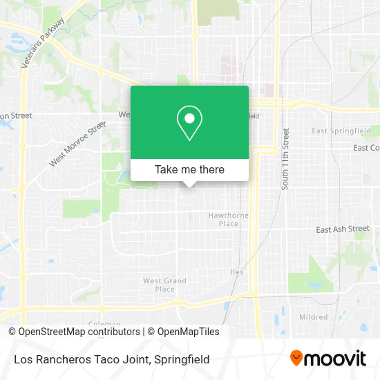 Los Rancheros Taco Joint map