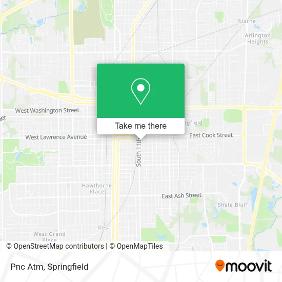 Pnc Atm map
