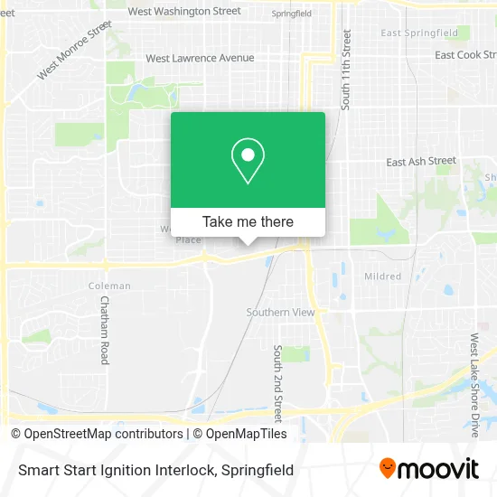 Smart Start Ignition Interlock map