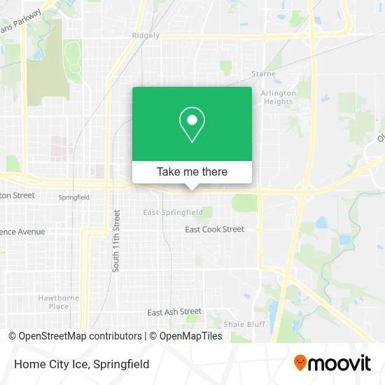 Home City Ice map