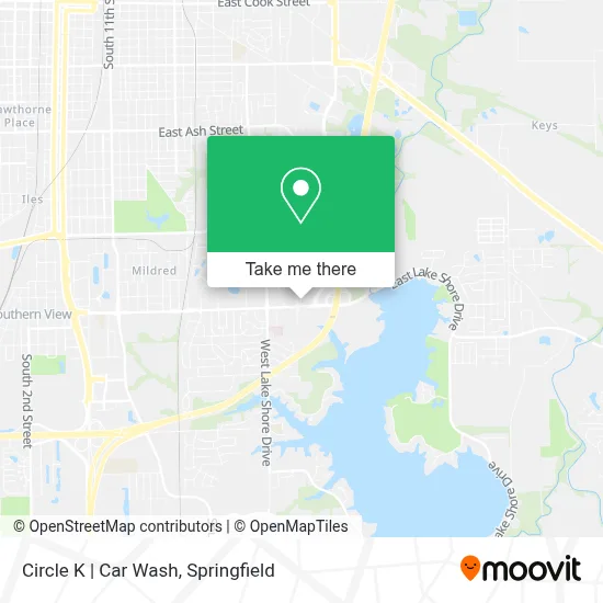 Circle K | Car Wash map