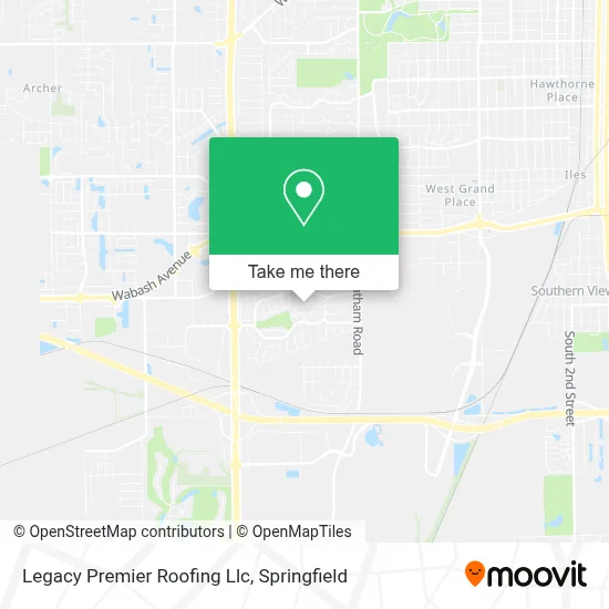 Legacy Premier Roofing Llc map