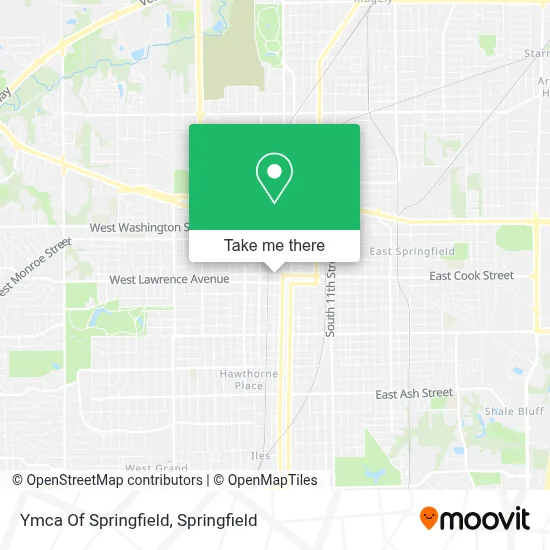 Ymca Of Springfield map