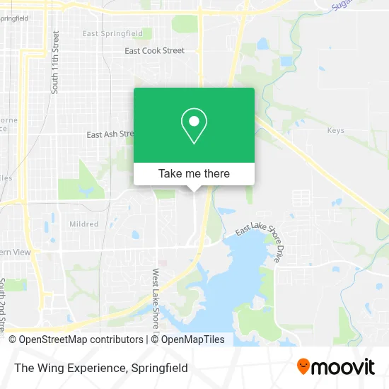 The Wing Experience map