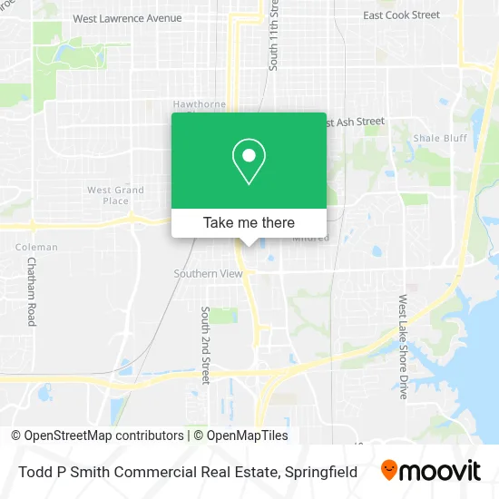 Todd P Smith Commercial Real Estate map