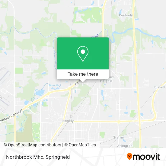 Northbrook Mhc map