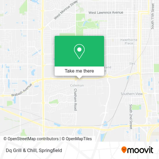 Dq Grill & Chill map