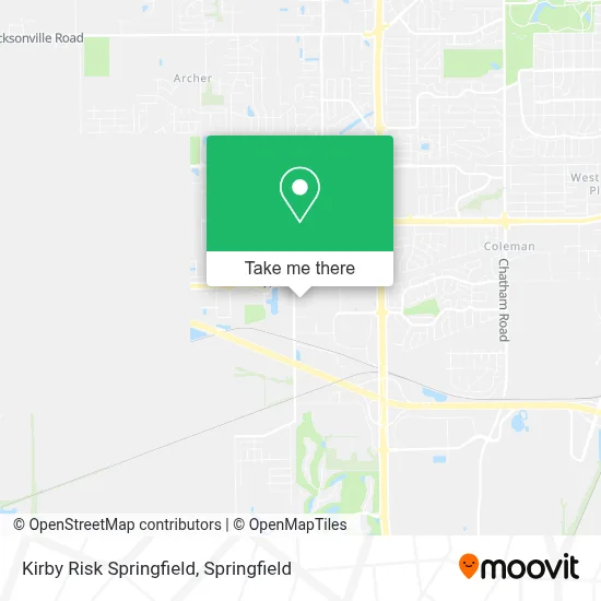 Kirby Risk Springfield map