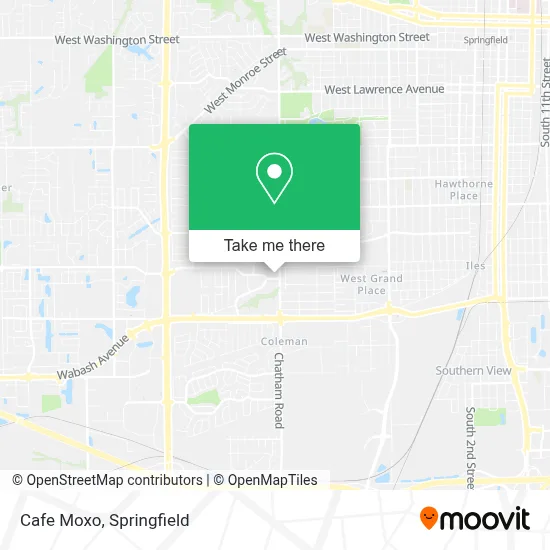 Cafe Moxo map