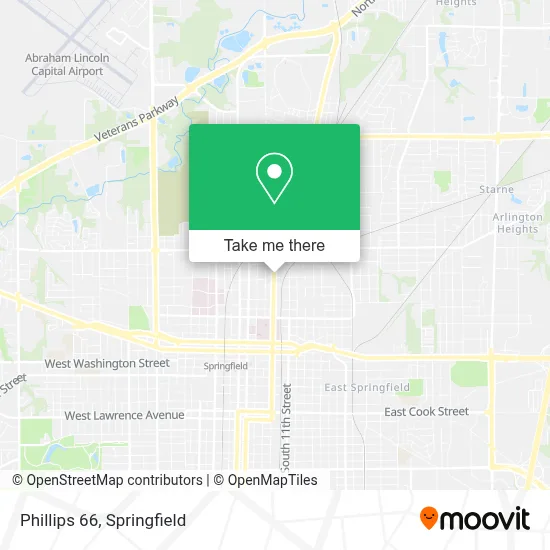 Phillips 66 map