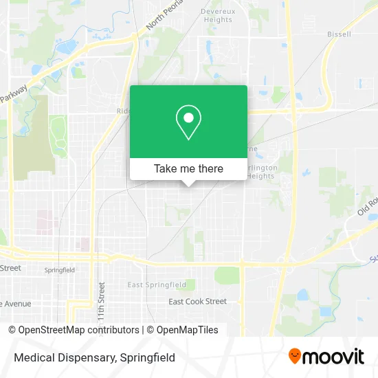 Medical Dispensary map