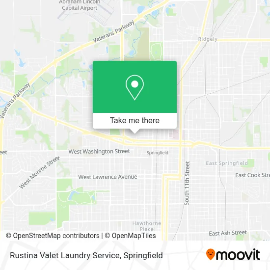 Rustina Valet Laundry Service map