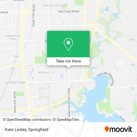 Kate Lesley map