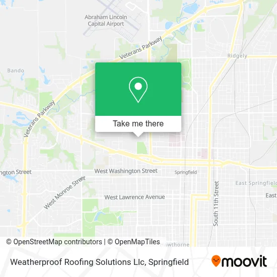 Weatherproof Roofing Solutions Llc map