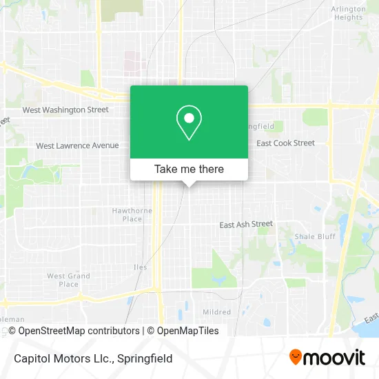 Capitol Motors Llc. map