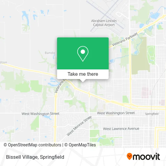 Bissell Village map