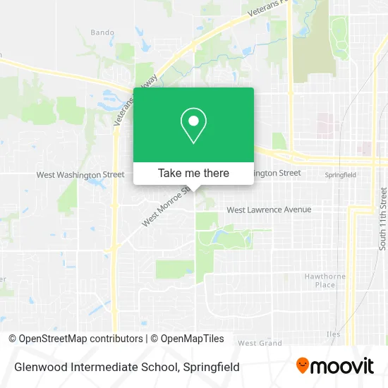 Glenwood Intermediate School map