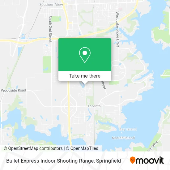 Bullet Express Indoor Shooting Range map
